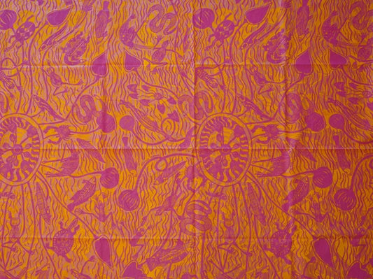Pink + Orange Material